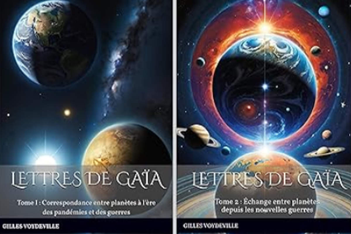 Lettres de Gaïa, de Gilles Voydeville (Amazon)