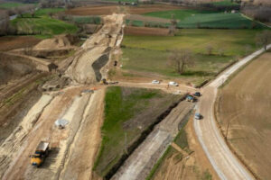 Le chantier de l'A 69 pratiquement terminé (capture X Ecrins)