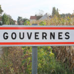 Entrée de la commune de Gouvernes (Seine-et-Marne)