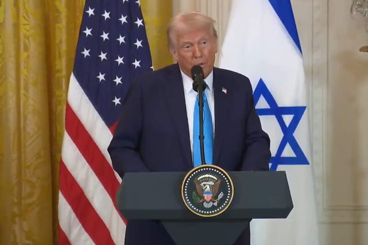 Trump veut prendre le contrôle de Gaza (capture X)