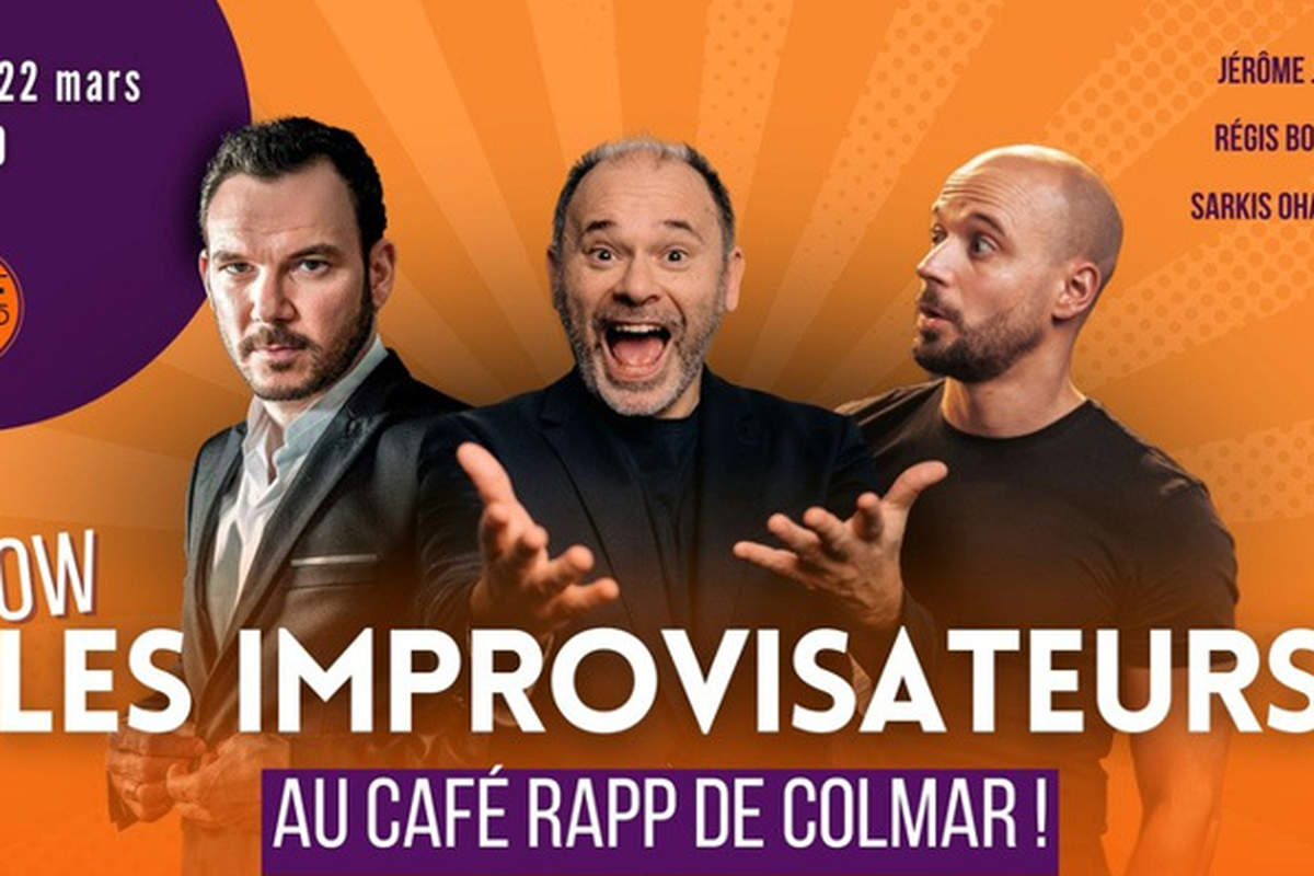 Les Improvisateurs à Colmar (affiche)