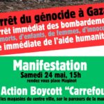 Manif en faveur de Gaza