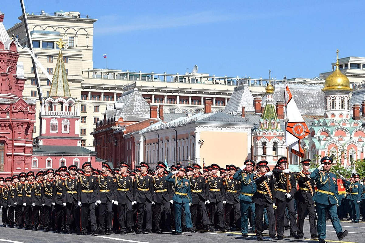 Parade militaire en 2018 à Moscou (Wikimedia Commons)