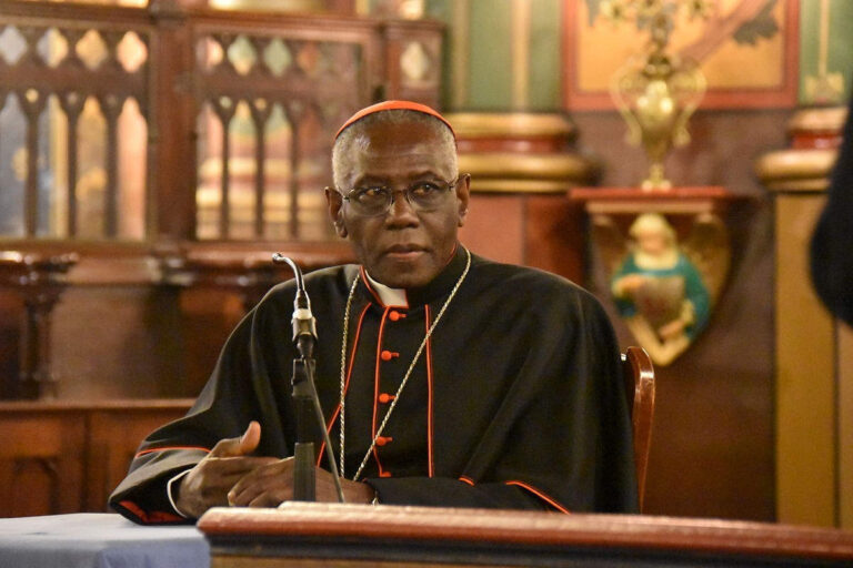 Le cardinal Robert Sarah (photo François-Régis Salefran via Wikimedia Commons)