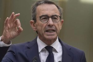 Bruno Retailleau nouveau président des LR (capture Euronews)