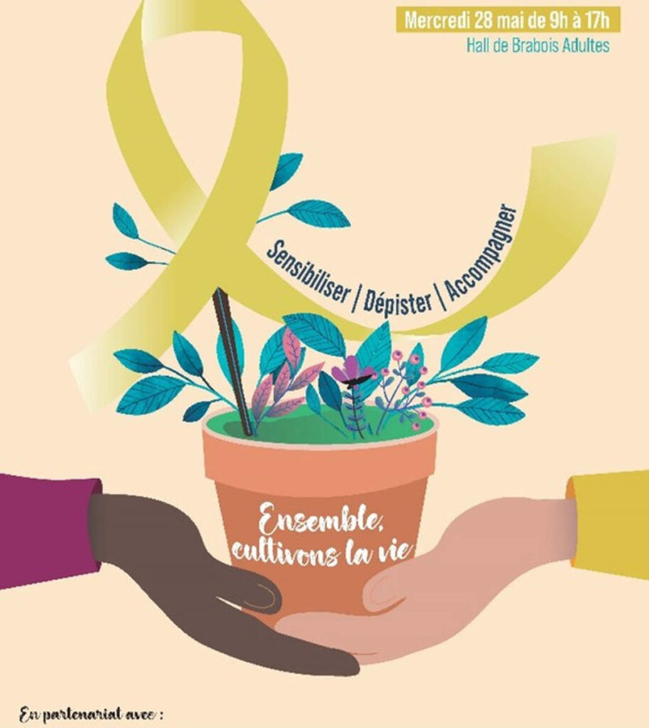 Journée de prévention du cancer de la vessie (affiche CHRU Nancy)