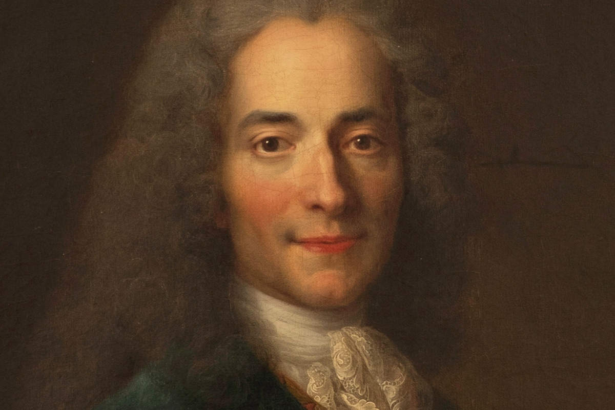 Portrait de Voltaire par Nicolas de Largillière, entre 1718 et 1724.