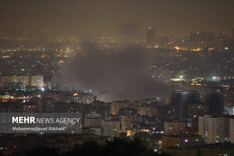 Les FDI ont attaqué des quartiers de Téhéran à l'aube du vendredi 13 juin 2025 ((By Mehr News Agency, CC BY 4.0,)