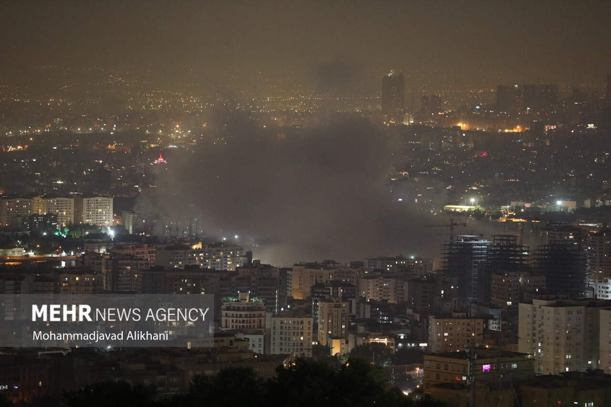 Les FDI ont attaqué des quartiers de Téhéran à l'aube du vendredi 13 juin 2025 ((By Mehr News Agency, CC BY 4.0,)