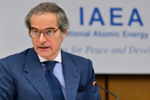 Rafael Grossi, DG de l'AIEA devant le Congrès des Gouverneurs ((Photo : D. Calma/AIEA)