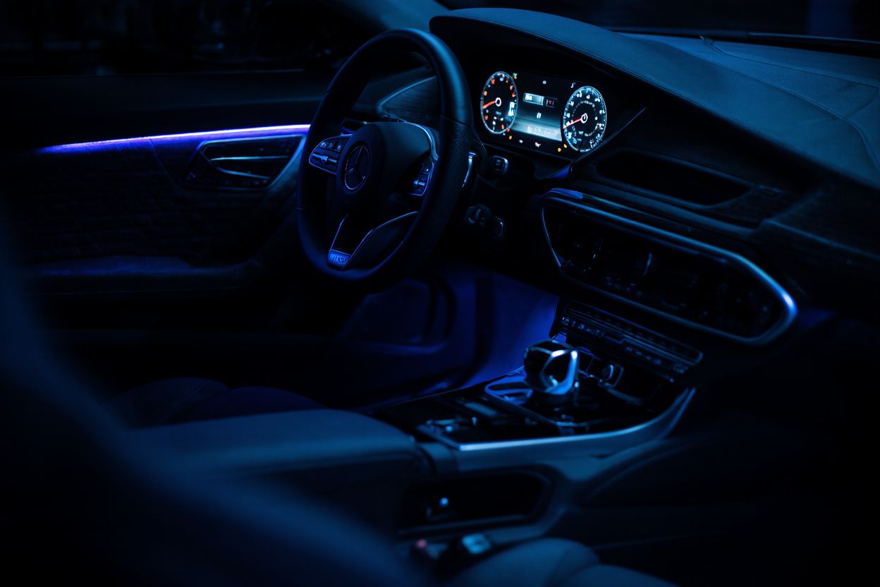 tuning-interieur-voiture-ambiance-led wash and custom