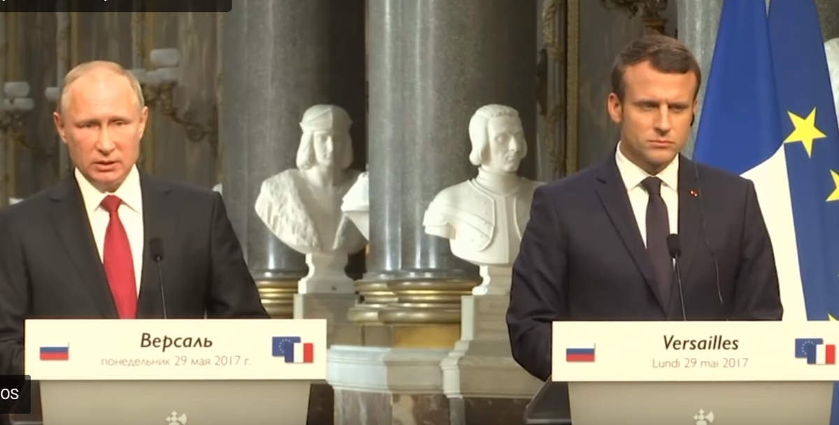 Macron et Poutine se parlent à nouveau (Capture Euronews)