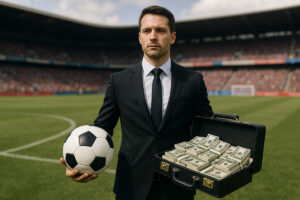 Le foot-business (image IA)