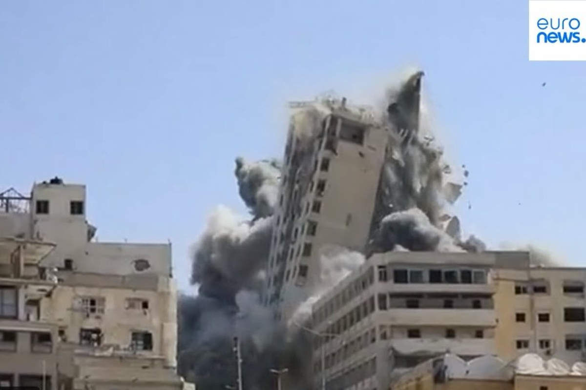 Gaza brûle (Euronews)