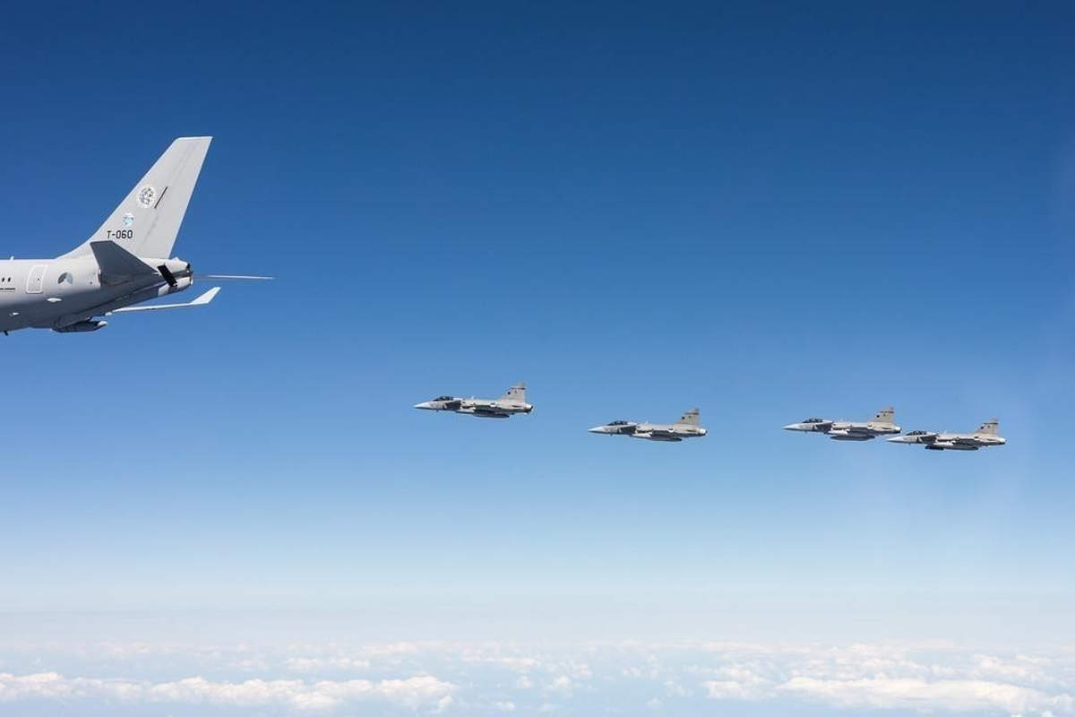 OTAN : La police du ciel effectuée par des avions de combat  (domaine public)