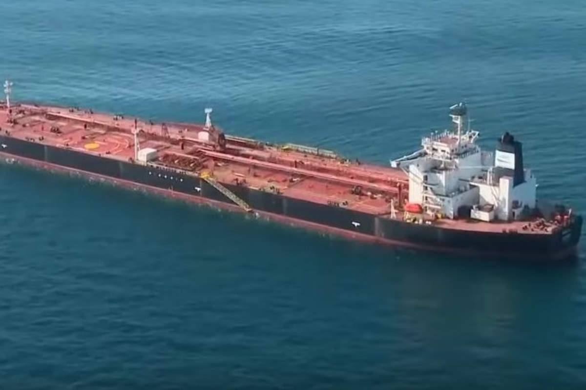 Arraisonnement d'un bateau soupçonné de liens commerciaux avec la Russie (Capture Euronews)