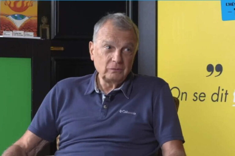 Christian Harbulot, directeur de l'École de Guerre Économique (capture YouTube)