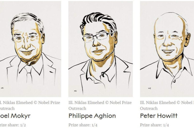 Les lauréats du Nobel d'économie (image Nobel Pize)