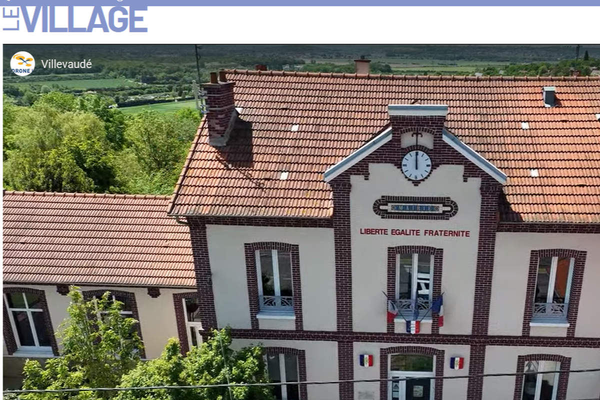 villevaudé, le village (capture vidéo)