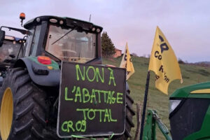 Colère paysanne (image CR)