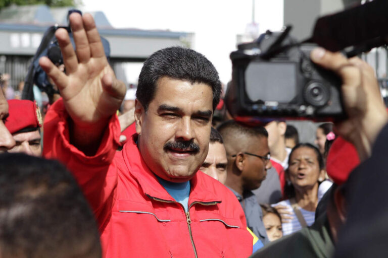 Nicolas Maduro pendant les élections au Venezuela (UnlimPhotos)