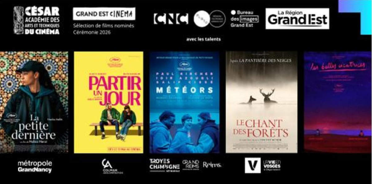 15 nominations Grand Est aux César