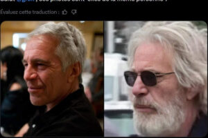 Jeffrey Epstein serait vivant (capture X)
