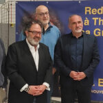 De gauche à droite: Claude Etique, Lionel Bieder, Michel Morvan, Eric Ritter