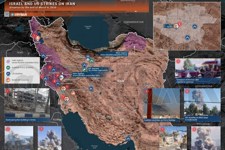 Carte des attaques israéliennes sur l'Iran