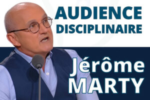 Le Dr Jérôme Marty comparaîtra devant l'Ordre des médecins (CP du syndicat Liberté Santé)