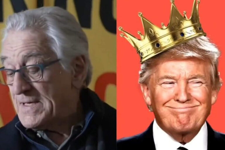 Des dizaines de milliers de personnes ont défilé dans les rues de New York, où l'acteur Robert De Niro a ouvert la marche. (X)