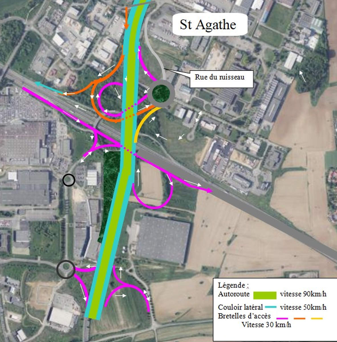 A31 bis Raccordement sud du tunnel