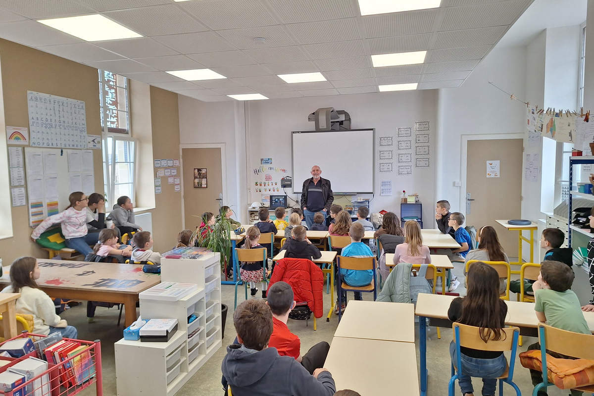 Une classe pégagoqie au club ULM