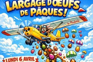 Les œufs de Pâques largués sur Chambley (54)