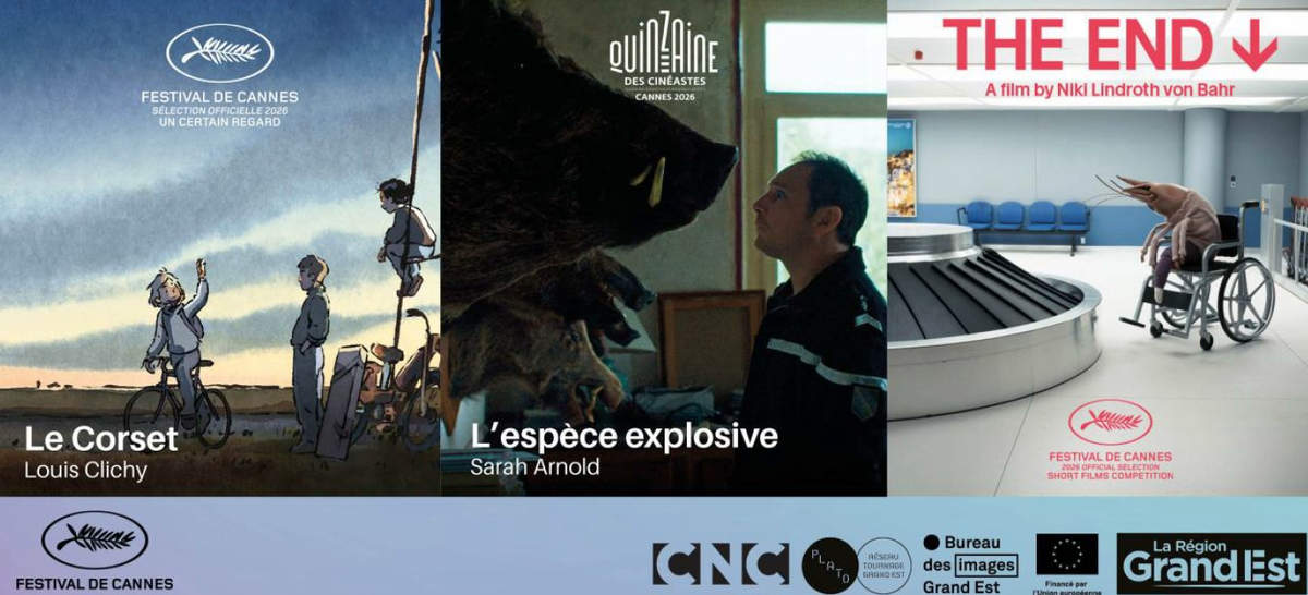 Le Grand Est fait son Festival à Cannes (affiche)