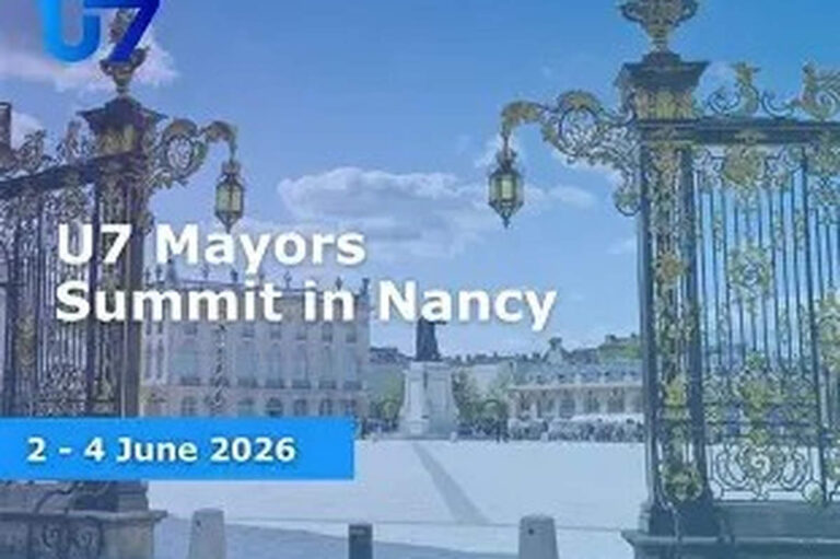 Le Sommet international des maires Urban7 se tiendra à Nancy les 3 et 4 juin 2026