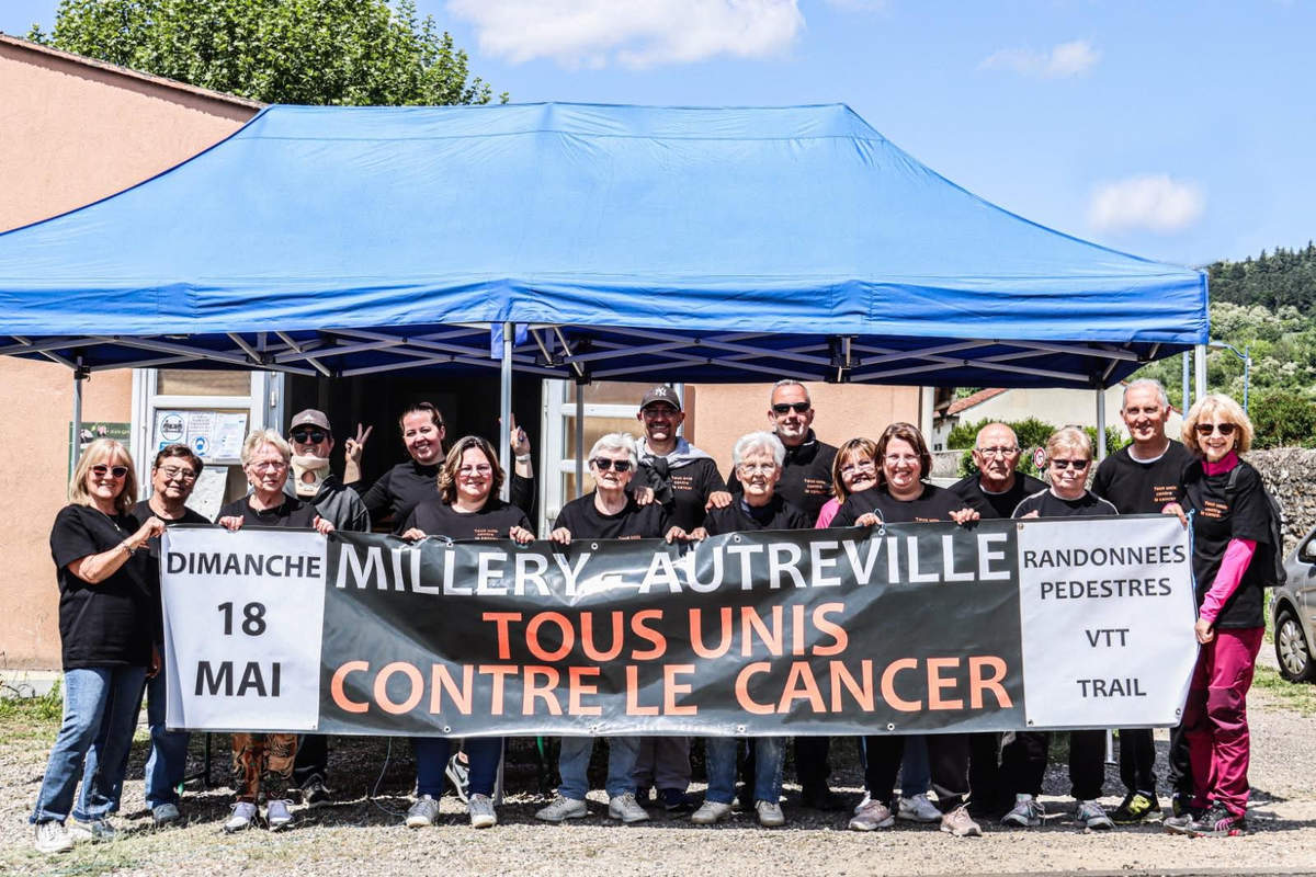 Des randos contre le cancer à Millery-Autreville (DR)