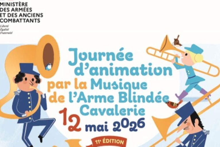 La musique de la cavalerie au CHRU de Nancy (affiche)