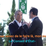 Vive altercation entre le maire d'Arcachon, Yves Foulon et son opposant écologiste Vital Baude, le 15 mars 2026 (capture YouTube)