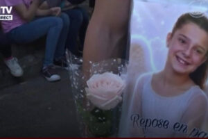 Marche blanche pour Lyhanna (capture BFMTV)