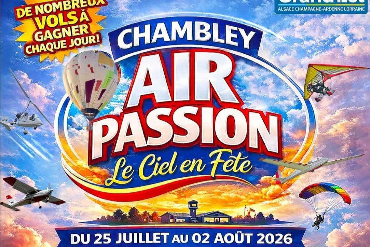 Chambley Air Passion du 25 juillet au 2 août (affiche)