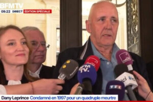 Dany Leprincipe après la décision de la COur de cassation (capture BFMTV)
