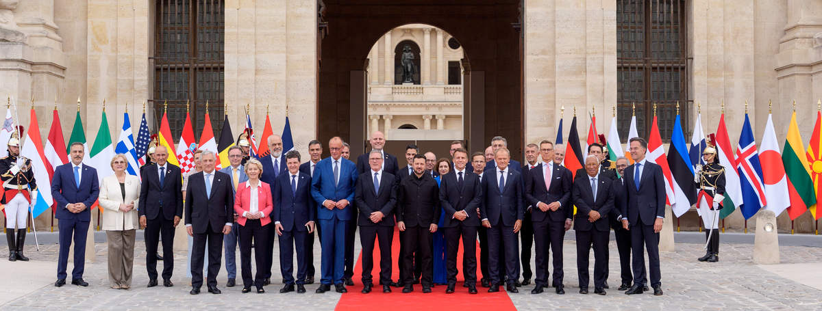 La coalition des Volontaies à l'Elysée (Palais de l'Elysée)