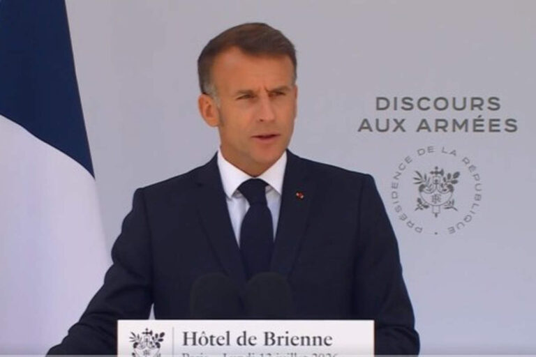 Emmanuel Macron : Discours aux armées