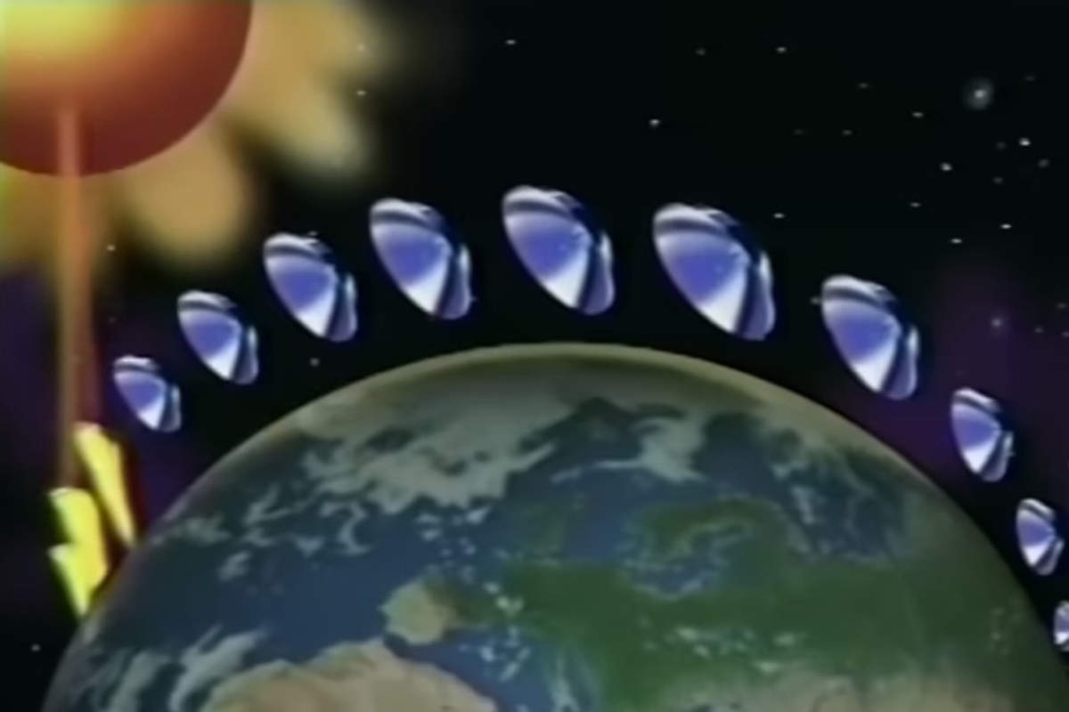 Renvoi de la lumière du soleil sur la terre (Reflect Orbital)