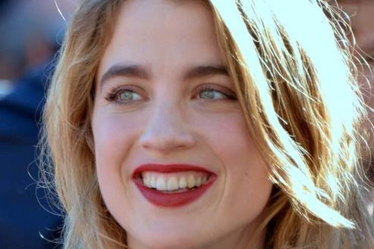 Adèle Haenel à Cannes en 2017 (Georges Biard, CC BY-SA 3.0, via Wikimedia Commons)