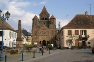 Marmoutier, dans le Bas-Rhin (Par Hermann Luyken — Travail personnel, CC BY-SA 3.0,)