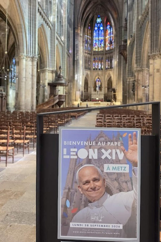 La cathédrale de Metz attend le pape Léon (DR)