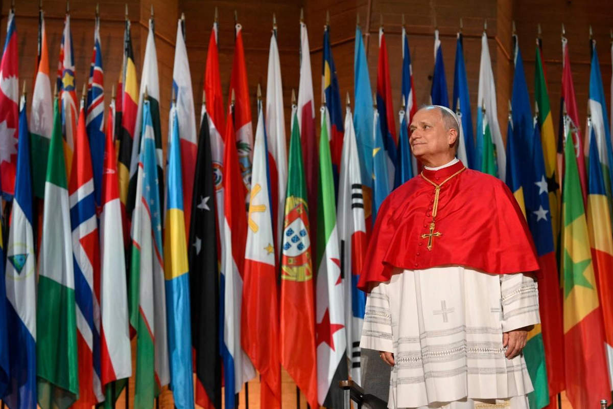 Le pape Léon XIV à l'UNESCO (Vatican News)