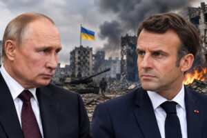 Poutine et Macron préparent-ils la guerre? (image IA)